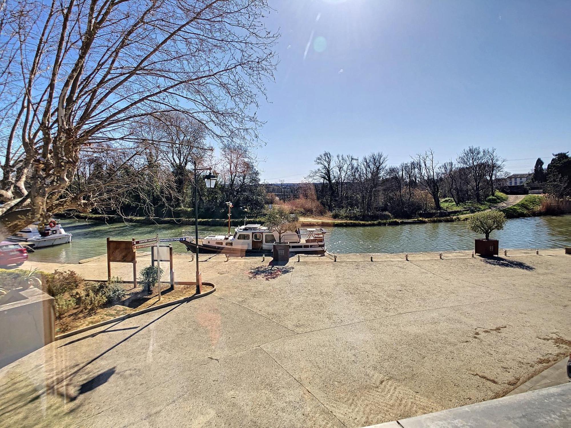 ** Superbe Appartement Sur Le Canal Du Midi ** La Redorte Eksteriør billede